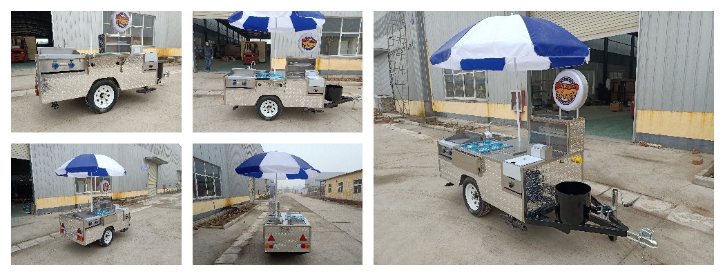 functional us hot dog cart for sale